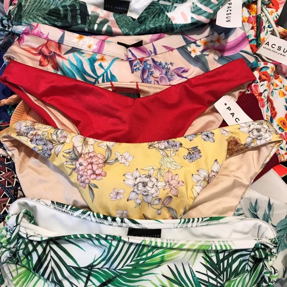 PacSun Other - BIKINI BOTTOMS MYSTERY BOX 4 PIECE NWT